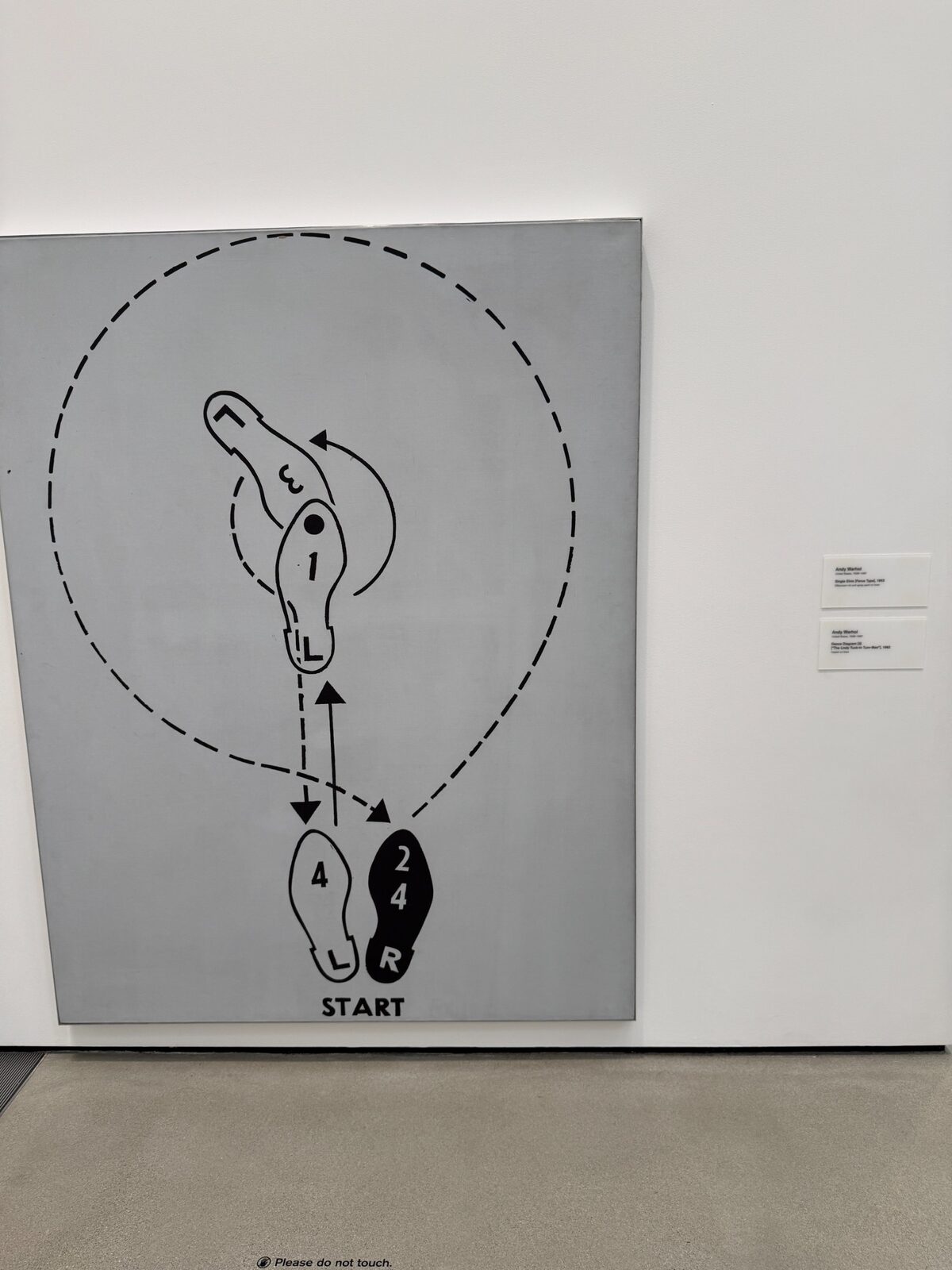 Dance Diagram [3] by Warhol