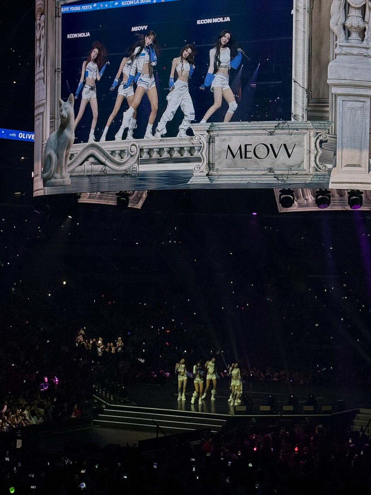 MEOVV (pronounced "meow" but I can only say "me-yohv) They're alright. A couple years old. No huge hits, but my Saturday Zumba has one of their songs in our playlist.