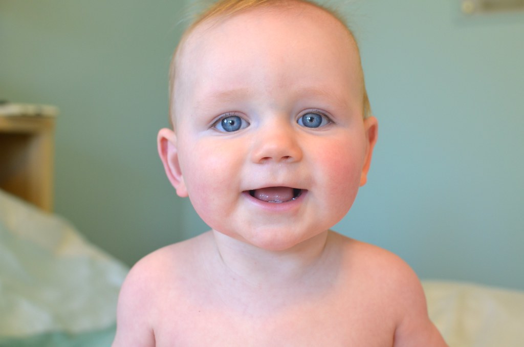 Sam is 8 months old