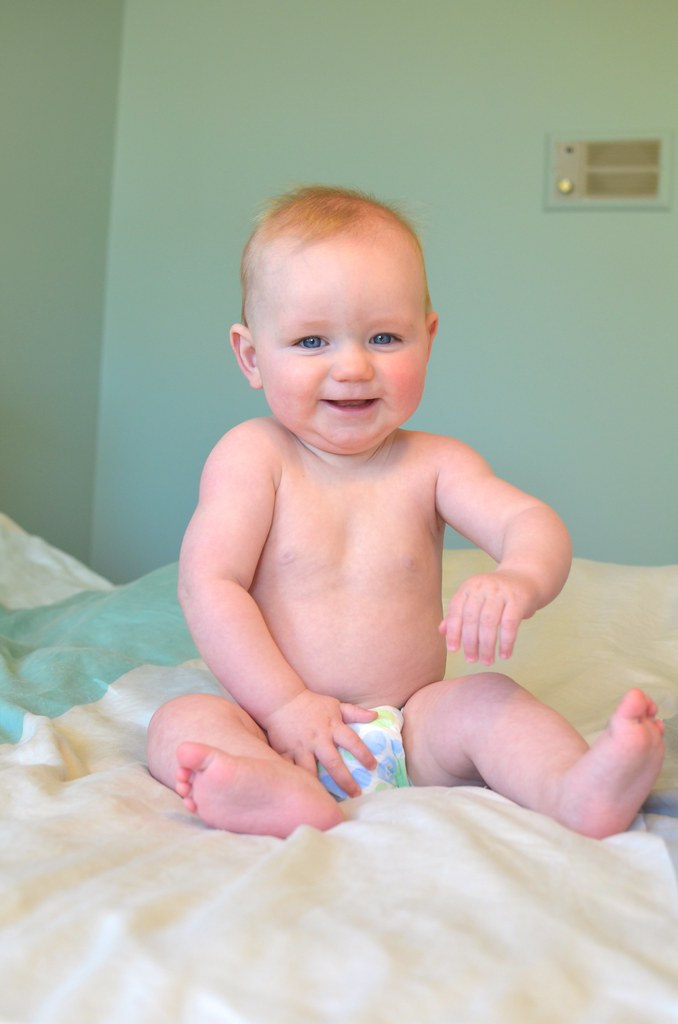 Sam is 8 months old