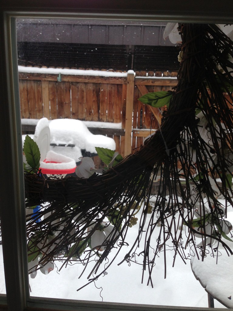 Ugh. 3rd spring snow