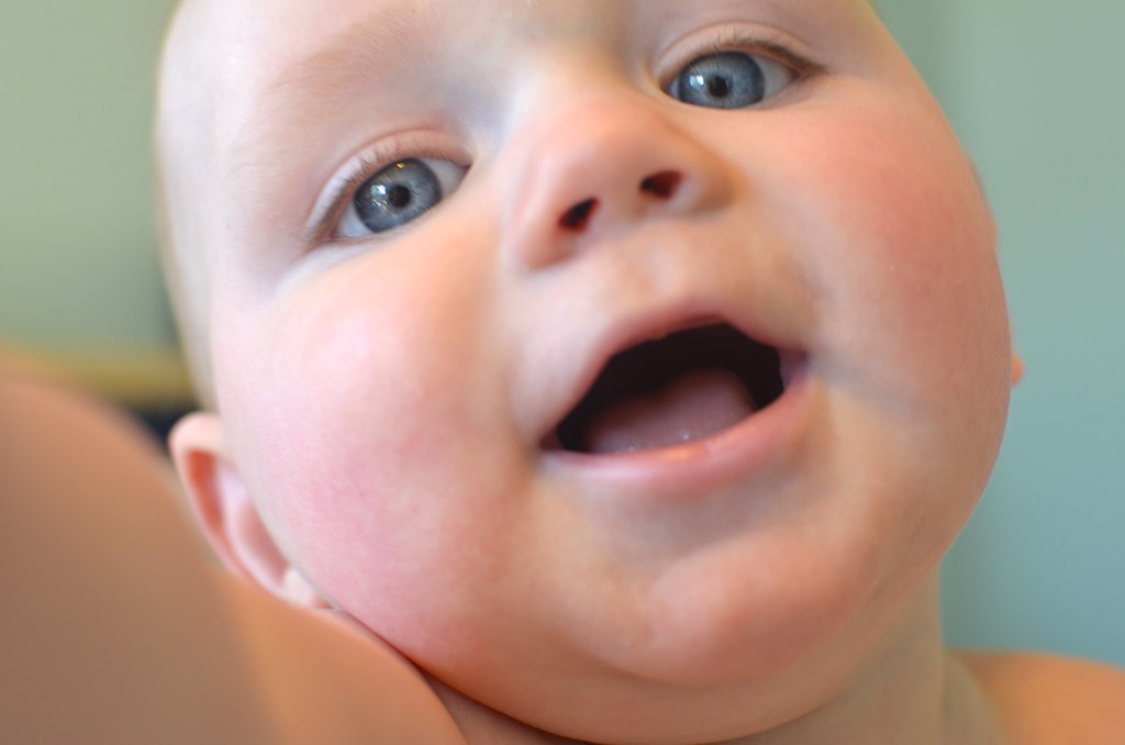 Sam is 8 months old