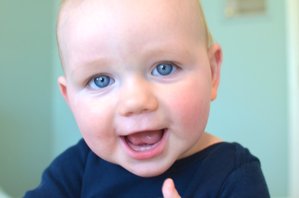 Sam is 8 months old