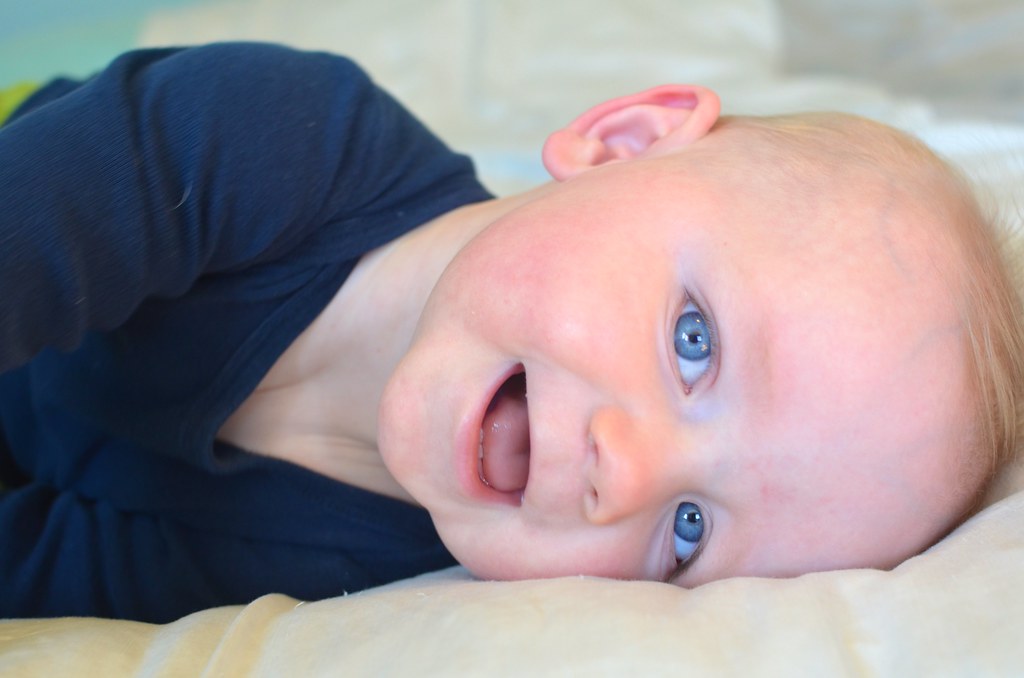 Sam is 8 months old