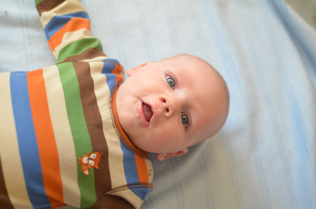 Sam is 2 months old